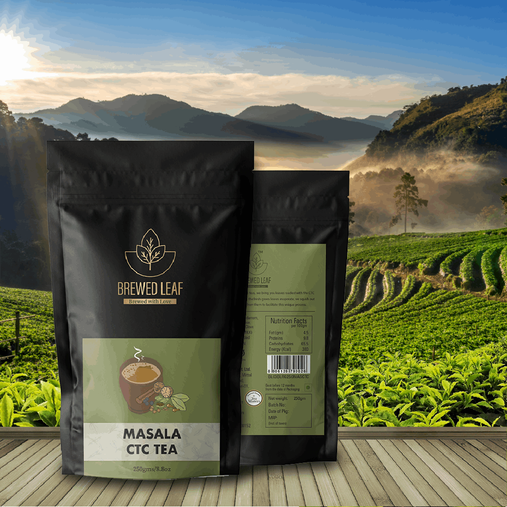 Brewed Leaf Premium 7 Spice Masala Chai.