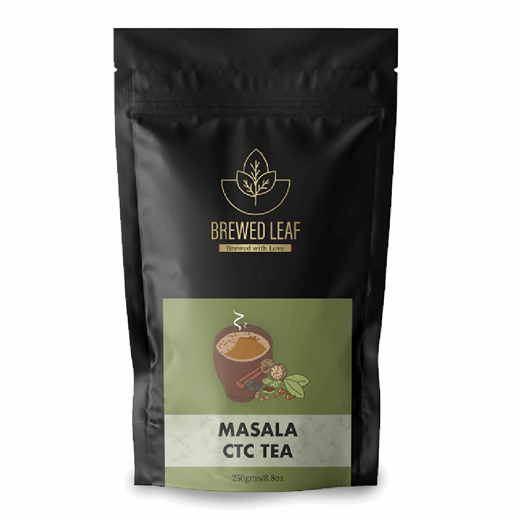 Brewed Leaf Premium 7 Spice Masala Chai.