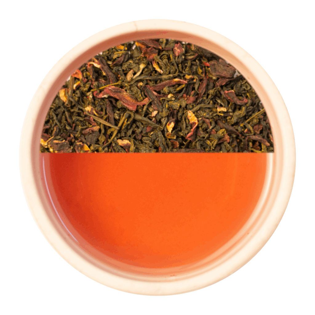 Brewed Leaf Hibiscus Tea